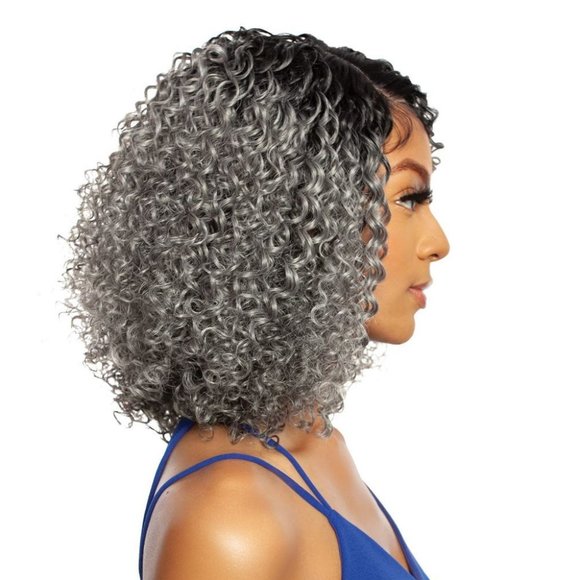 RCFT202 Stephie Mane Concept Red Carpet HD Lace Front Wig Curly Hair Short Bob - Picture 3 of 4